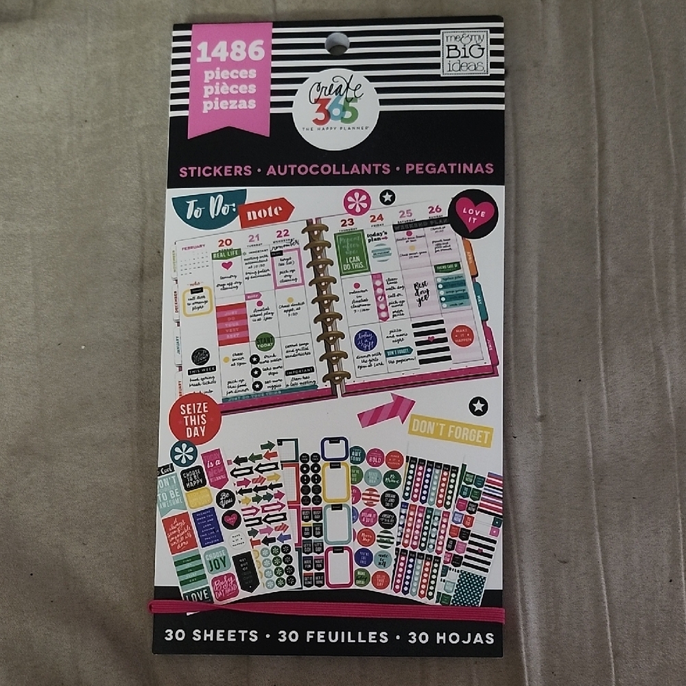 Me & My Big Ideas Calendar Sticker Collection